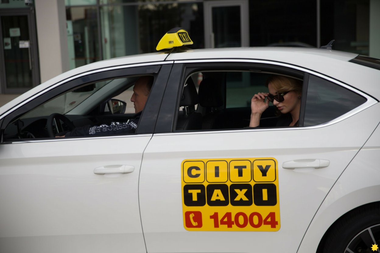 City Taxi Brno — interiér vozu